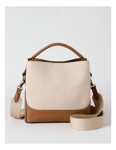 Washington Crossbody Bag in Tan
