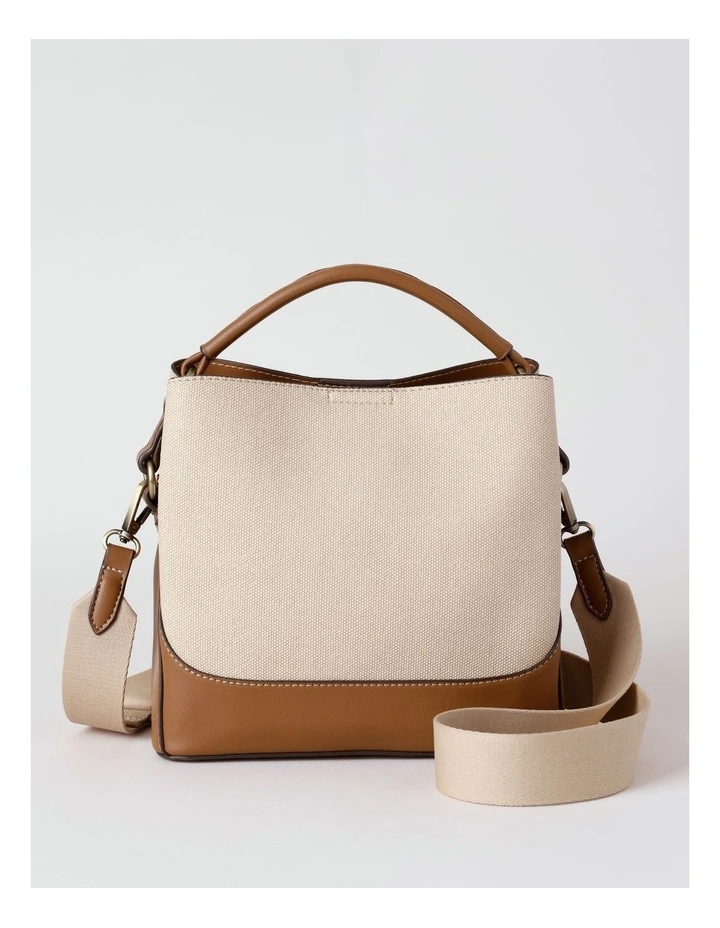 Washington Crossbody Bag in Tan image 1