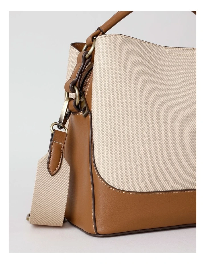 Washington Crossbody Bag in Tan image 3