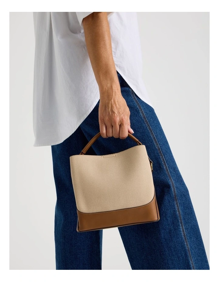 Washington Crossbody Bag in Tan image 4