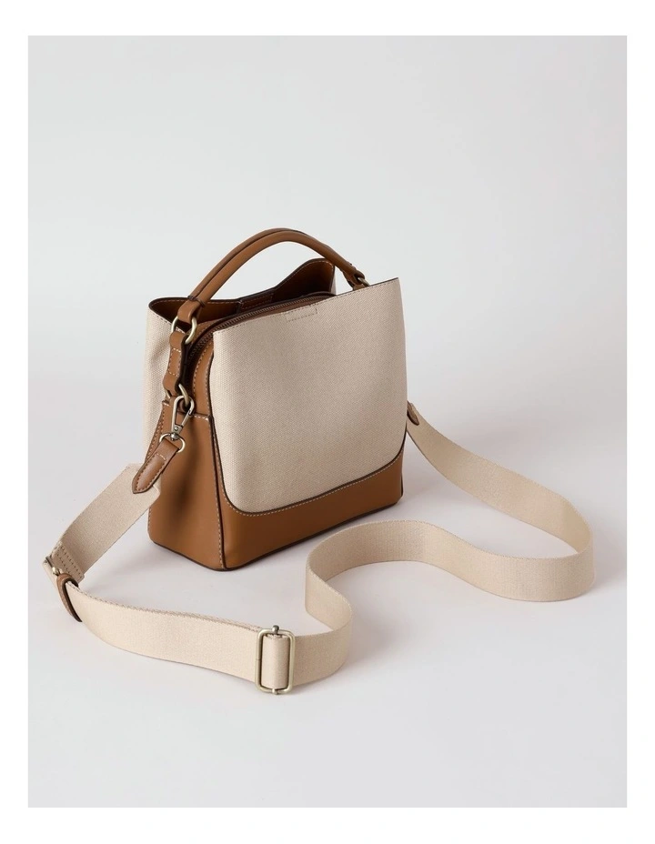 Washington Crossbody Bag in Tan image 5