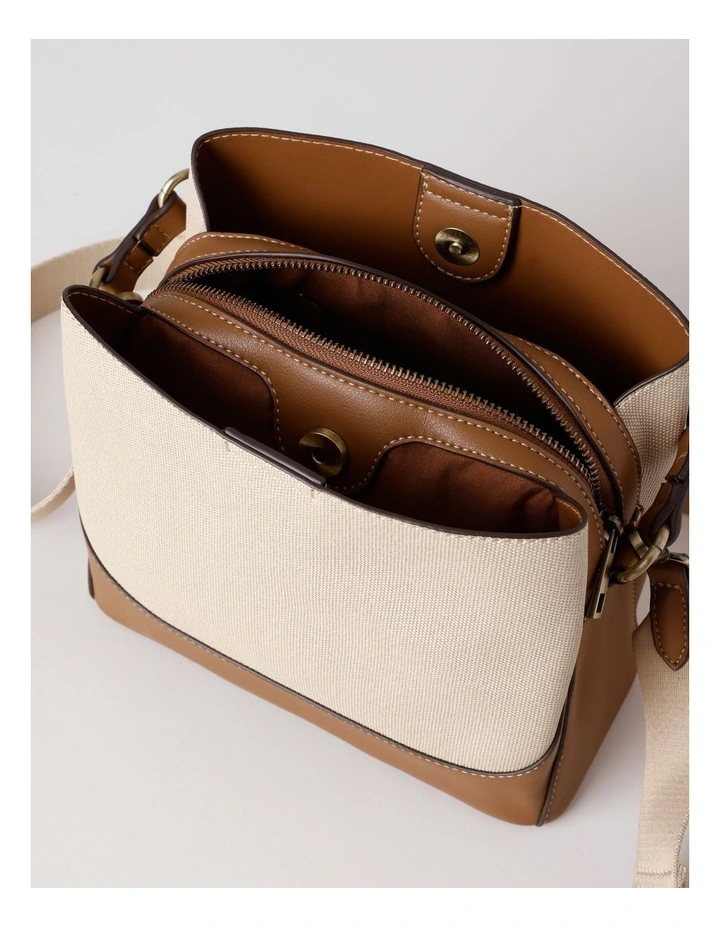 Washington Crossbody Bag in Tan image 6