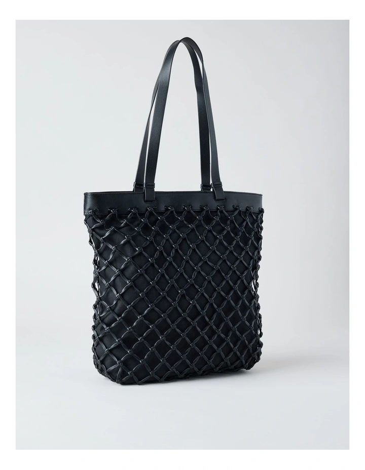 Cincinnati Tote Bag in Black image 3