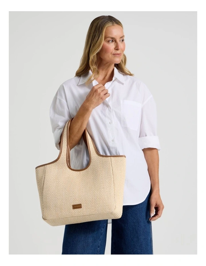 Lexington Tote Bag in Natural image 2