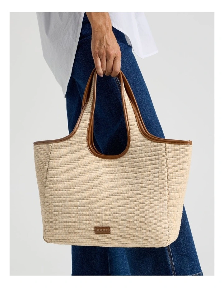 Lexington Tote Bag in Natural image 4