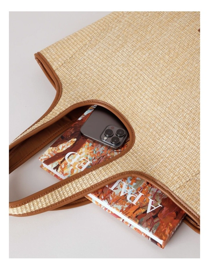 Lexington Tote Bag in Natural image 7