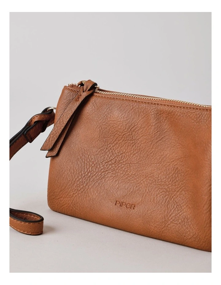 Mia Crossbody Bag in Tan image 3