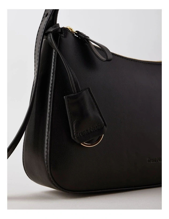 Athena Shoulder Bag in Black image 6