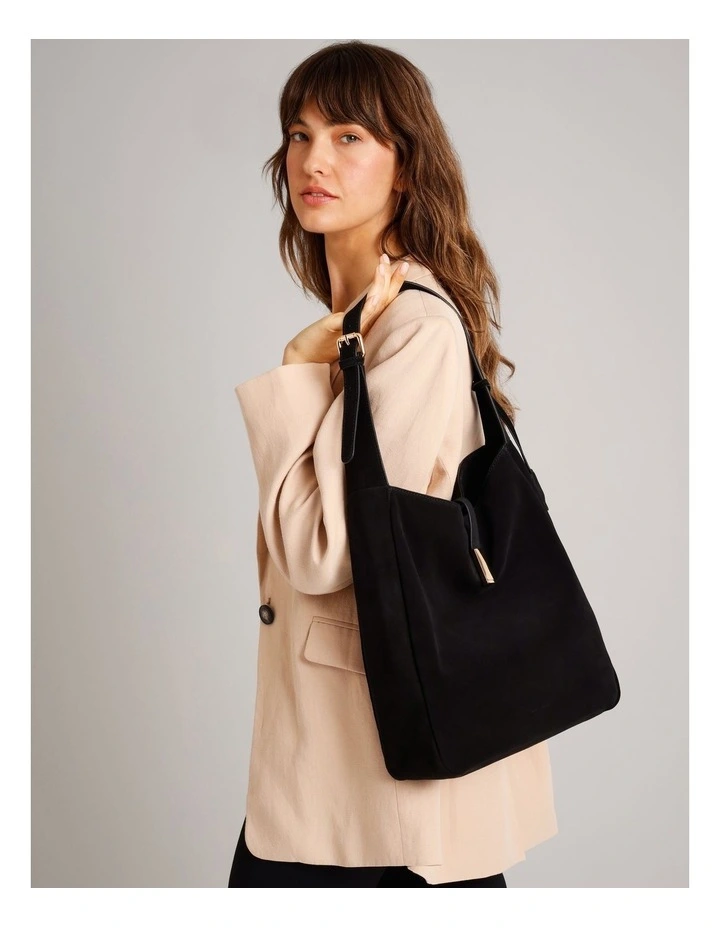 Sofia Shoulder Bag in Black image 2