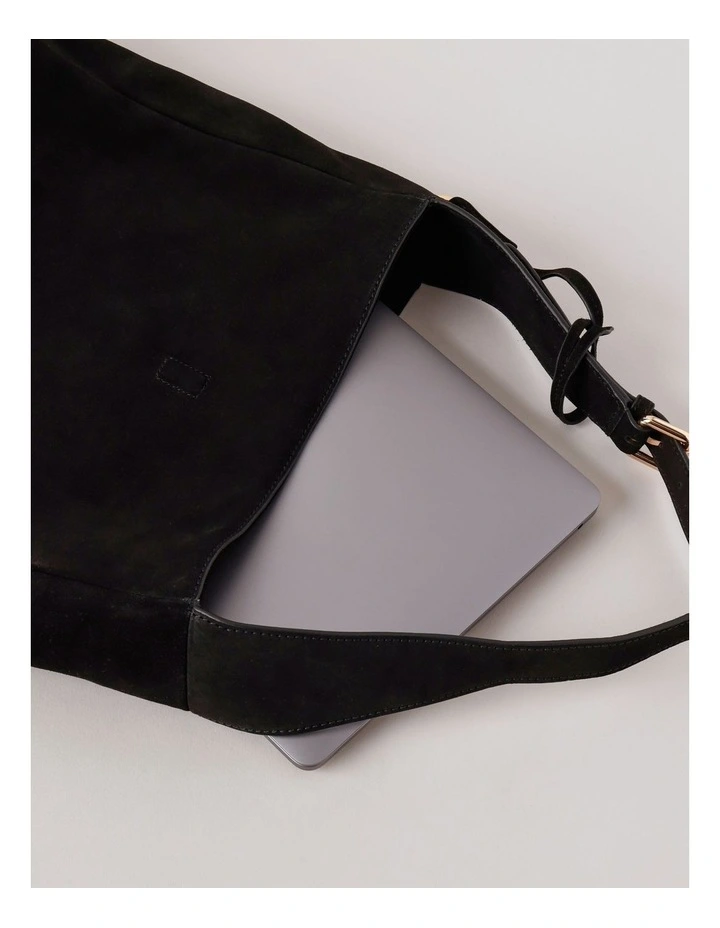 Sofia Shoulder Bag in Black image 3