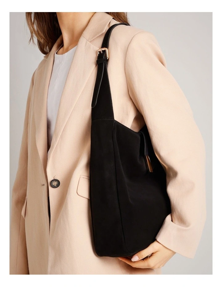 Sofia Shoulder Bag in Black image 4
