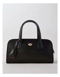 Penelope Bowler Bag in Black
