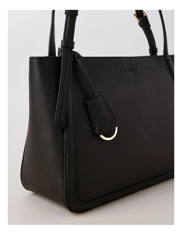 Eleni Tote Bag in Black image 6