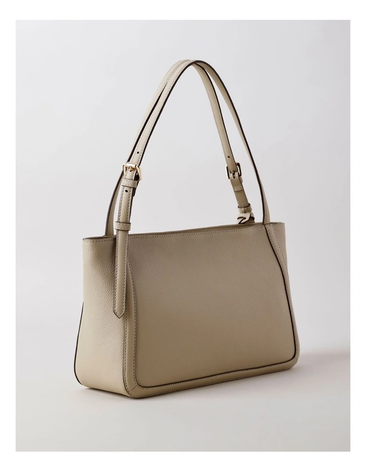 Eleni Tote Bag in Taupe image 5
