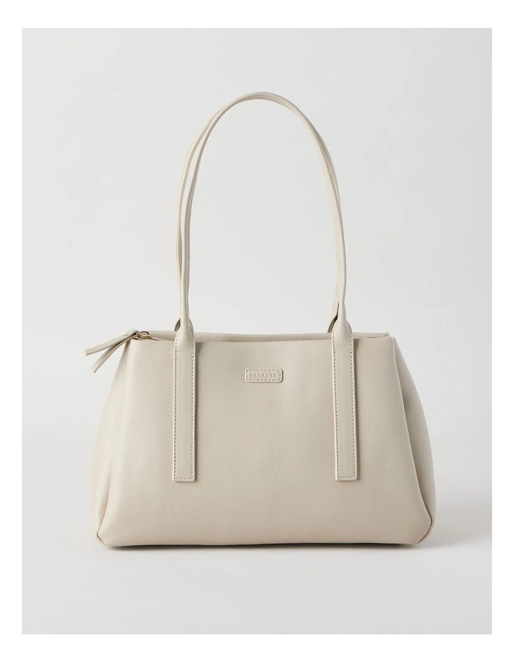 Linda Shoulder Bag in Stone image 1