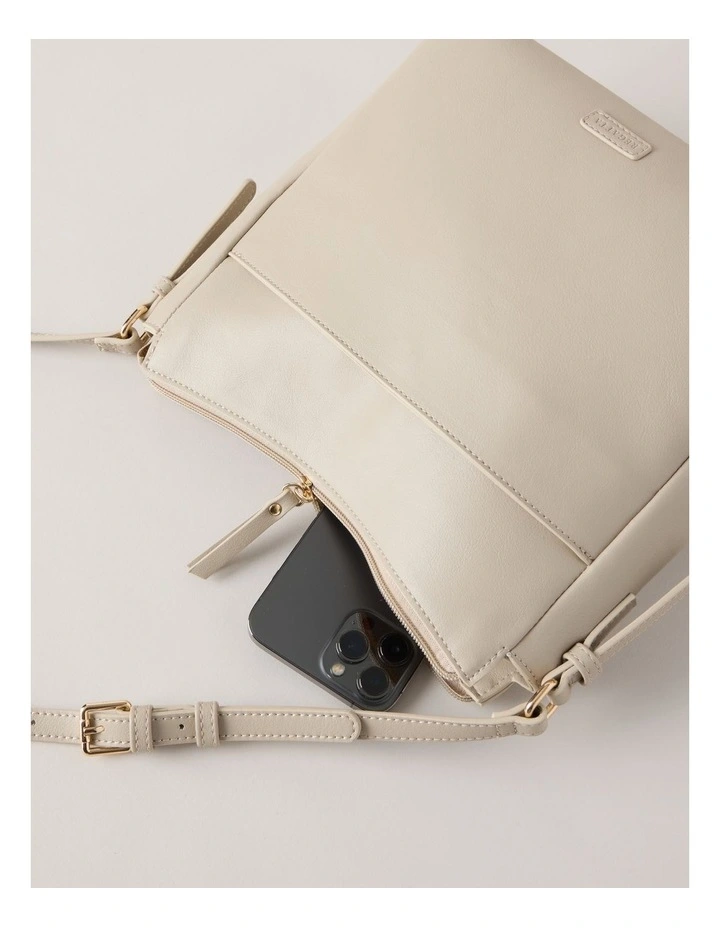 Ruby Crossbody Bag in Stone image 3