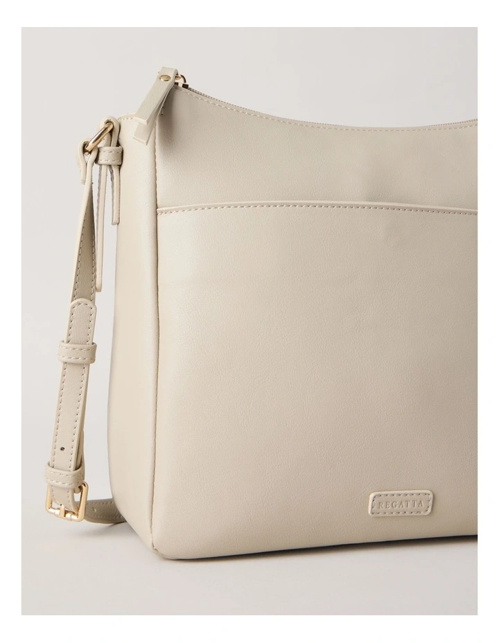 Ruby Crossbody Bag in Stone image 6
