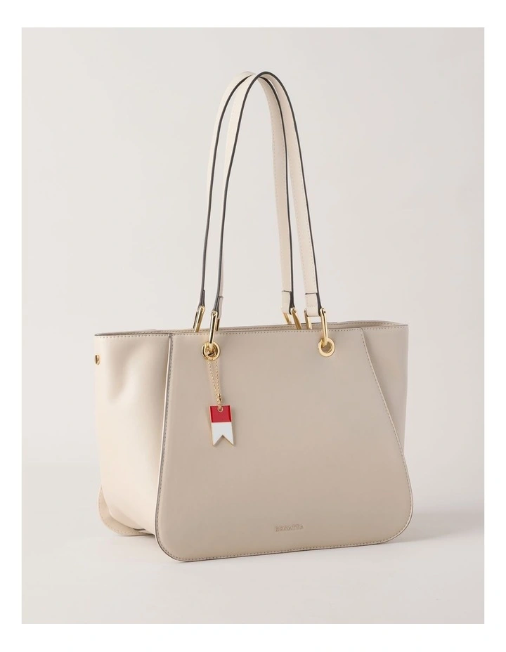 Brighton Tote Bag in Stone image 1