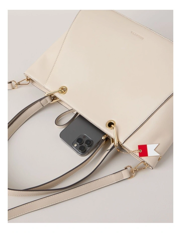 Brighton Tote Bag in Stone image 3