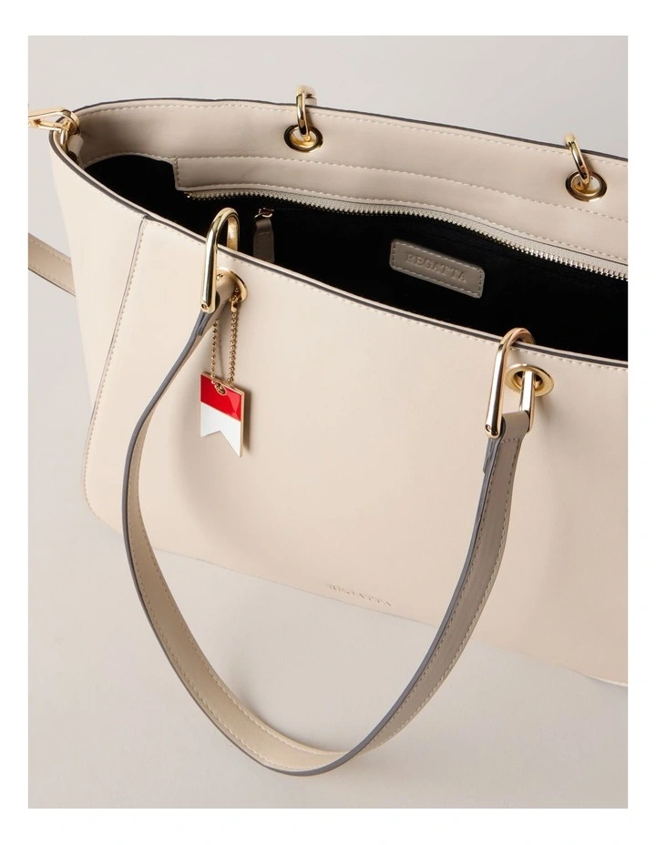 Brighton Tote Bag in Stone image 7