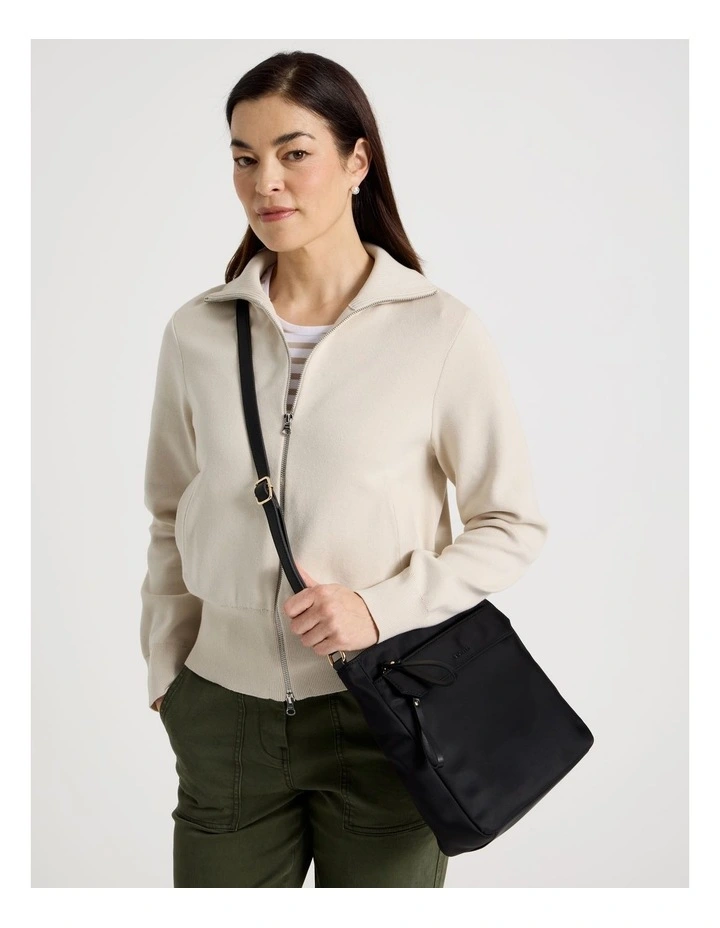 Mornington Crossbody Bag in Black image 2