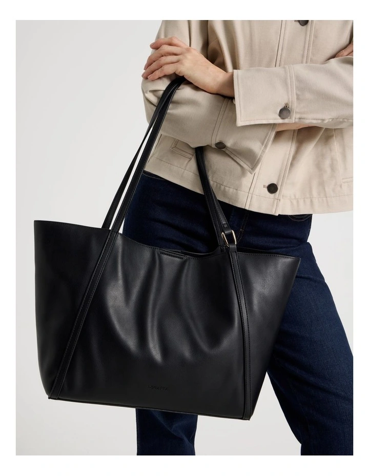 Portsea Tote Bag in Black image 4