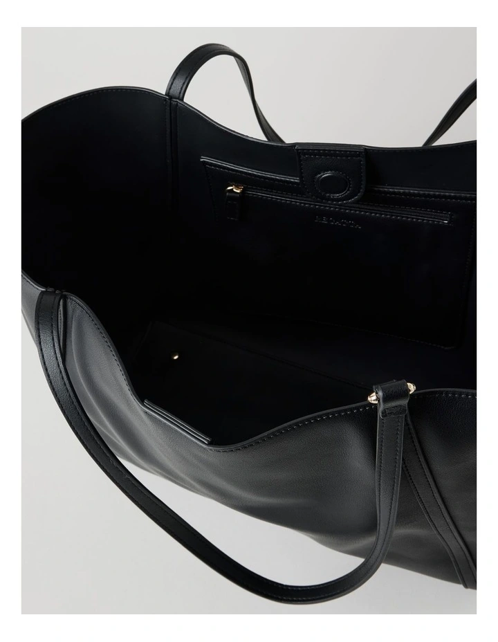 Portsea Tote Bag in Black image 5