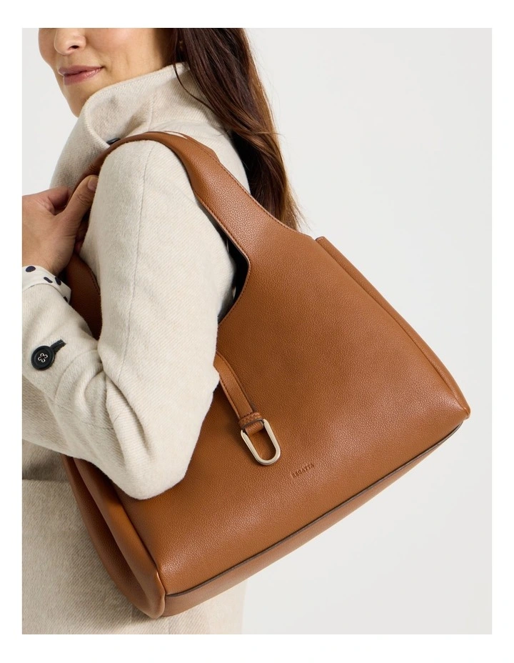 Monaco Shoulder Bag in Tannin image 2