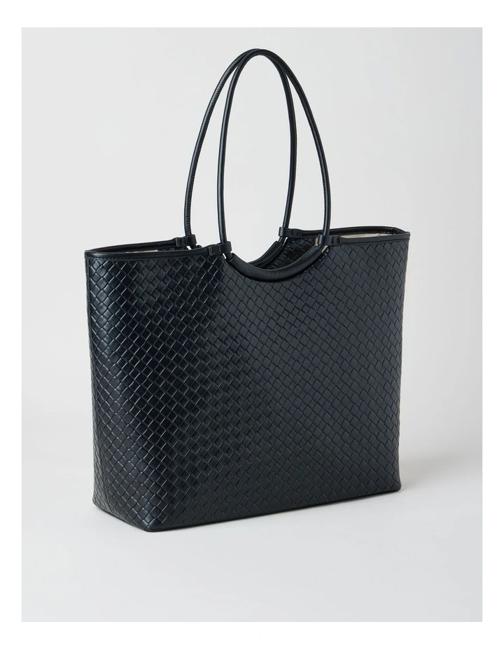 Carla Tote Bag in Black image 5