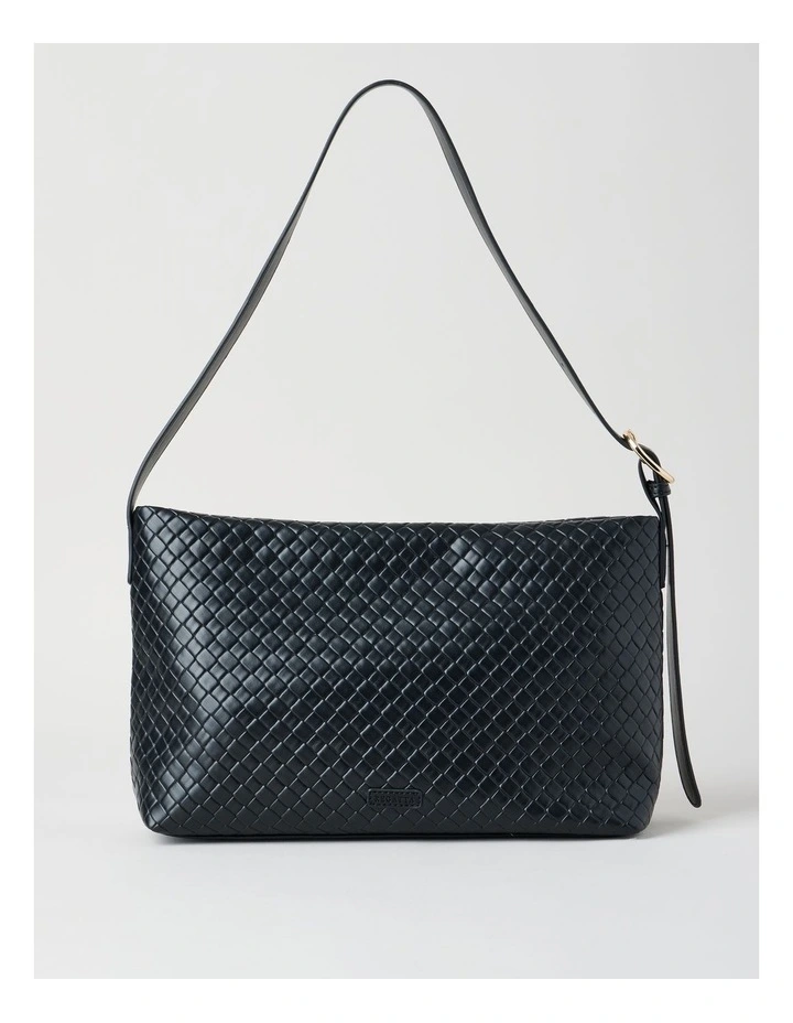Carla Shoulder Bag in Black image 1