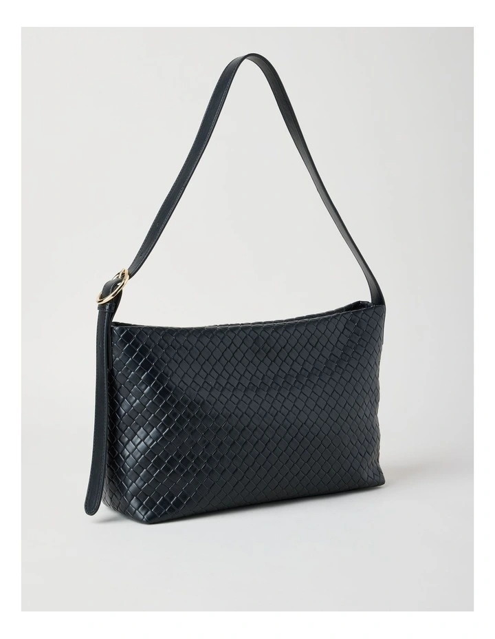 Carla Shoulder Bag in Black image 5