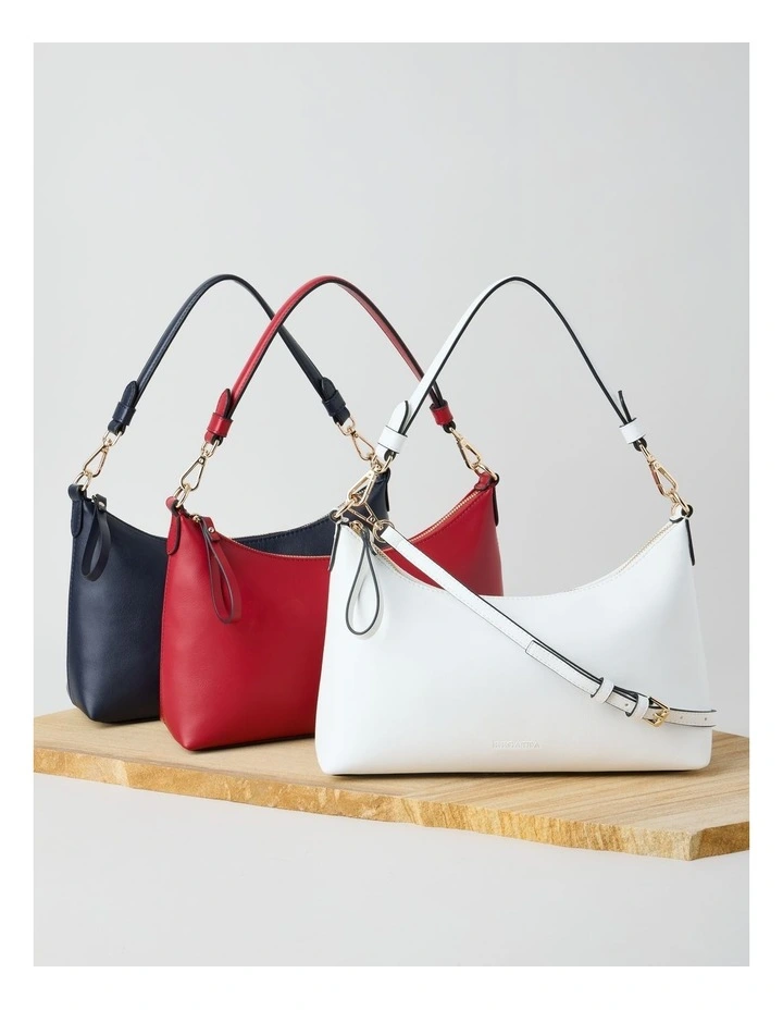 Blairgowrie Shoulder Bag in White image 7