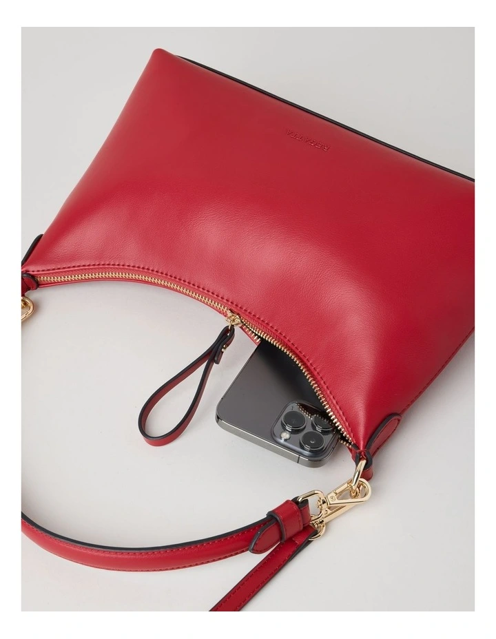 Blairgowrie Shoulder Bag in Red image 5