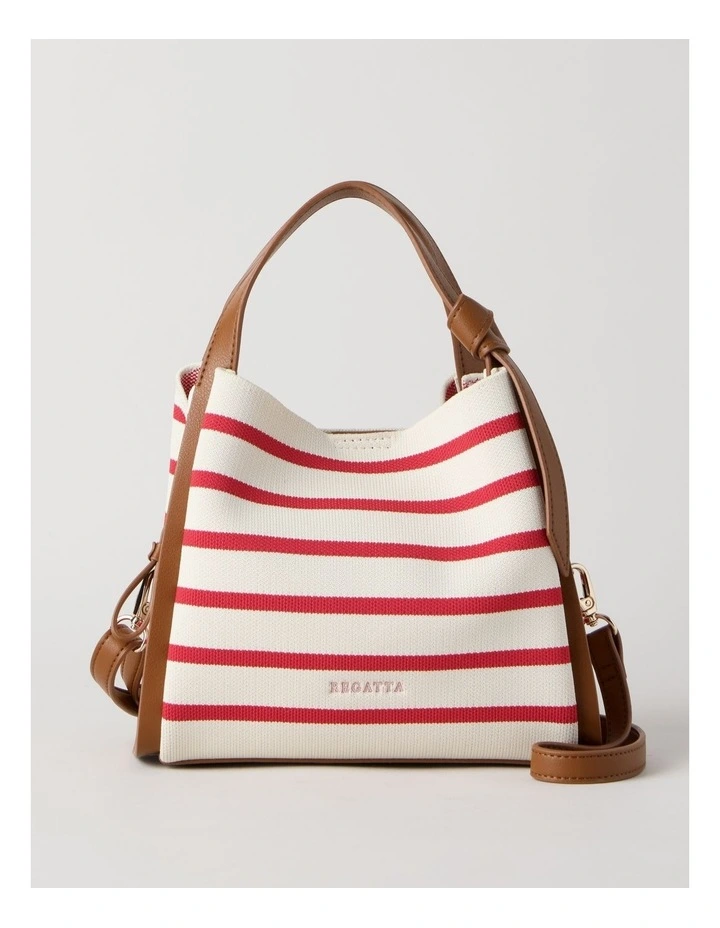 Bondi Crossbody Bag in Red Stripe image 1