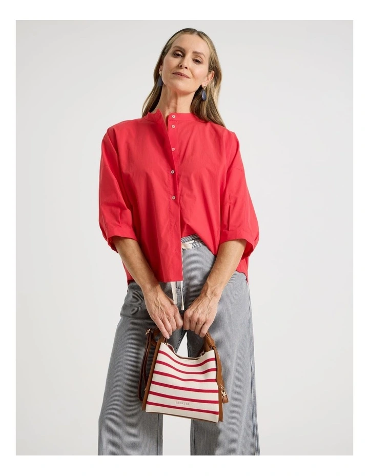 Bondi Crossbody Bag in Red Stripe image 2