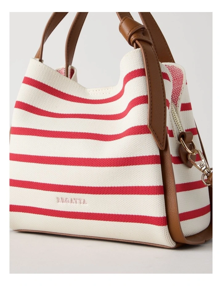 Bondi Crossbody Bag in Red Stripe image 5