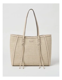 Brenda Tote Bag in Stone