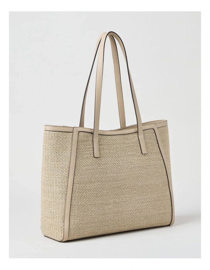 Brenda Tote Bag in Stone image 3