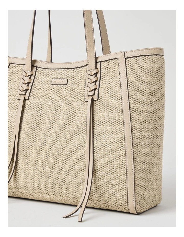 Brenda Tote Bag in Stone image 5