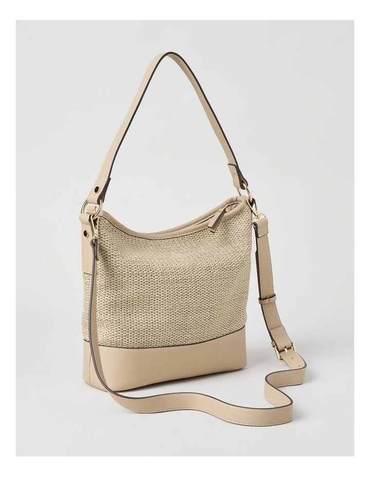 Brenda Shoulder Bag in Stone image 3