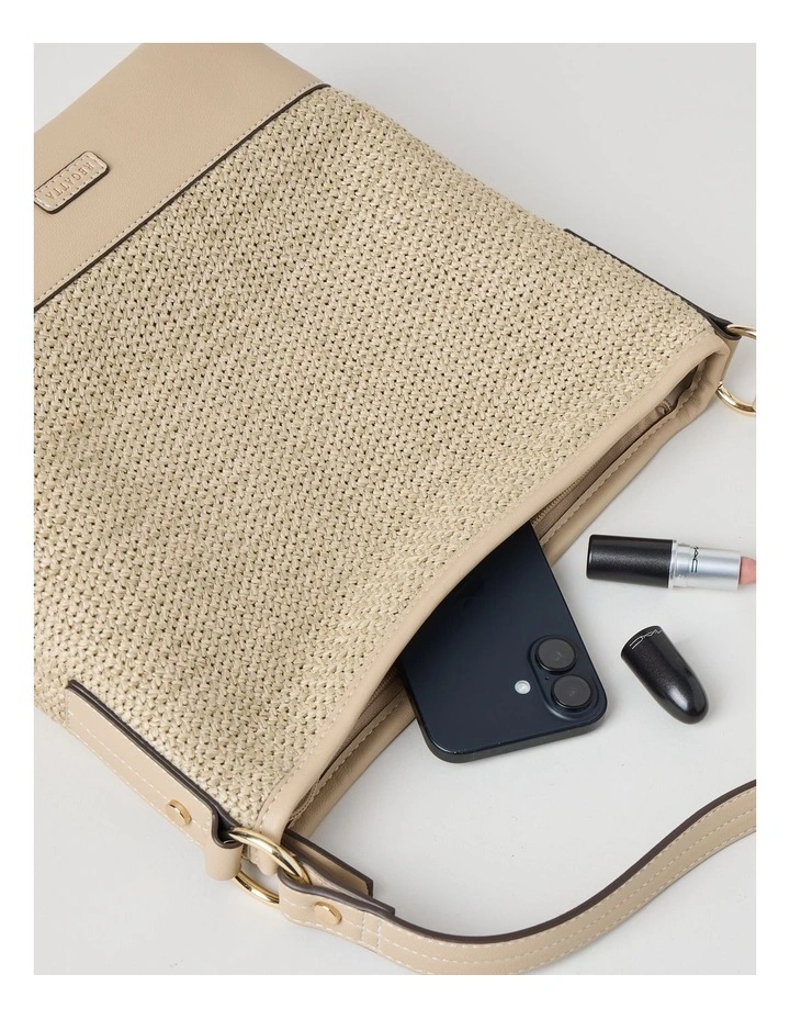 Brenda Shoulder Bag in Stone image 7