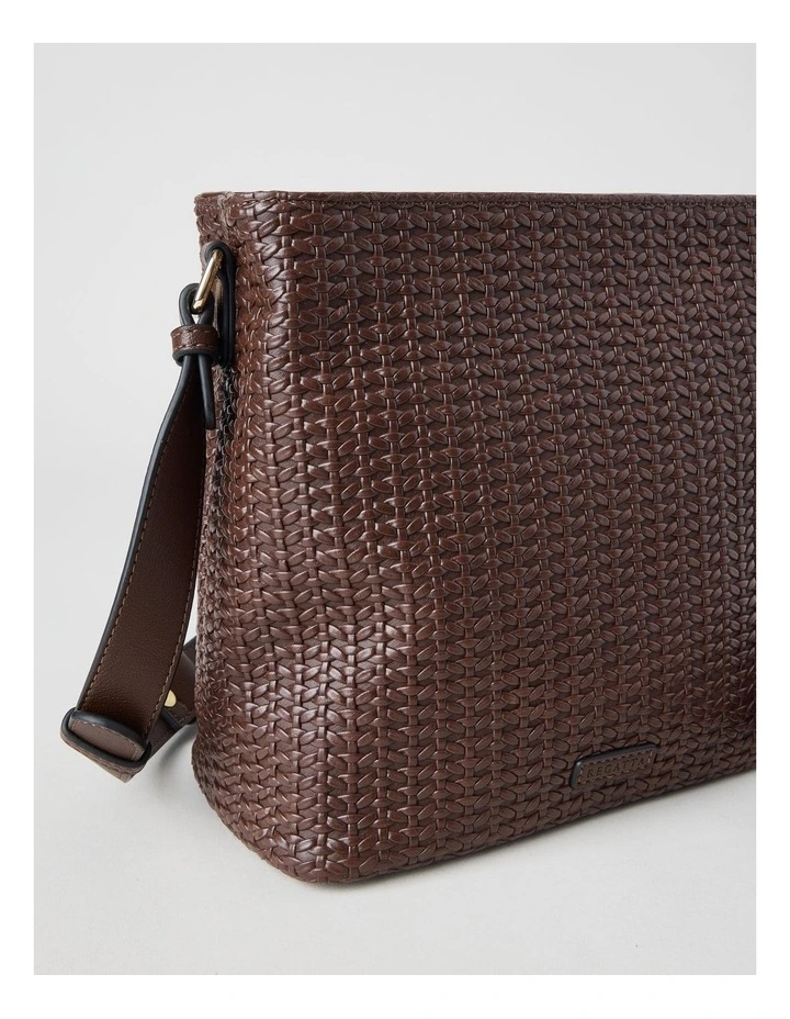 Carla Crossbody Bag in Chocolate image 2