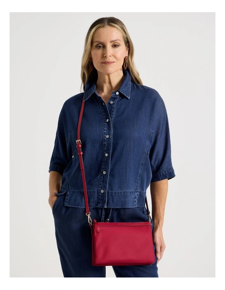 Mornington Crossbody Bag in Red image 2