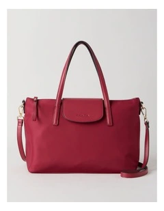 Beaumaris Satchel Bag in Red