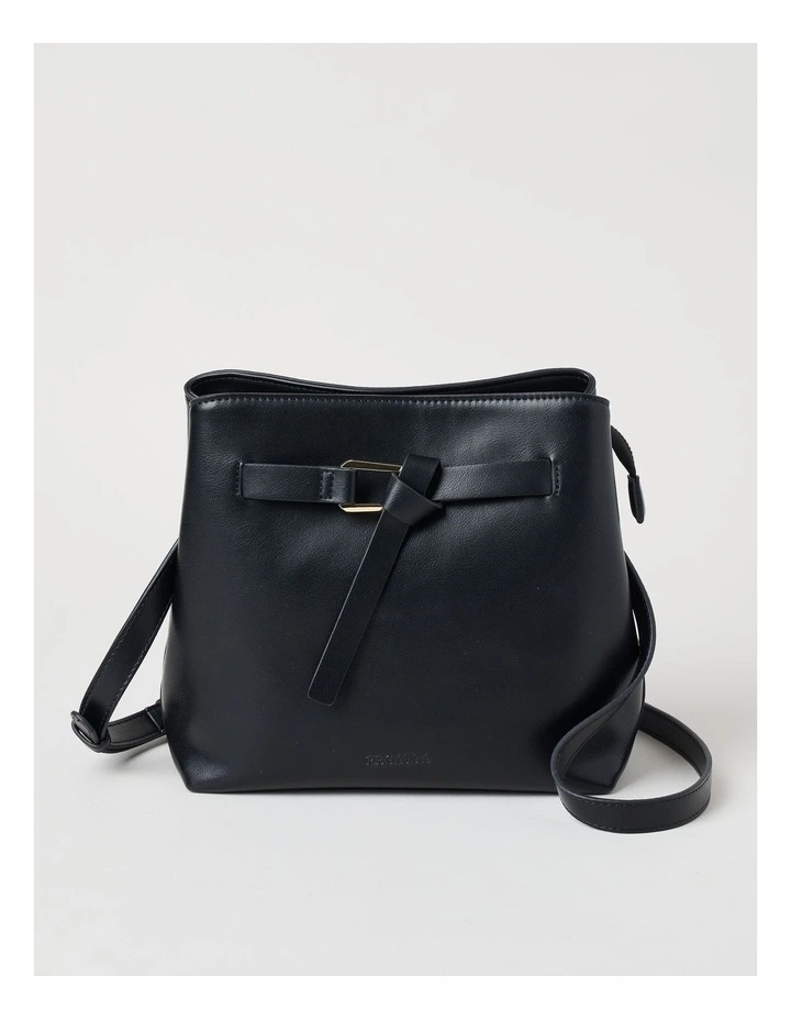 Hampton Crossbody Bag in Black image 1