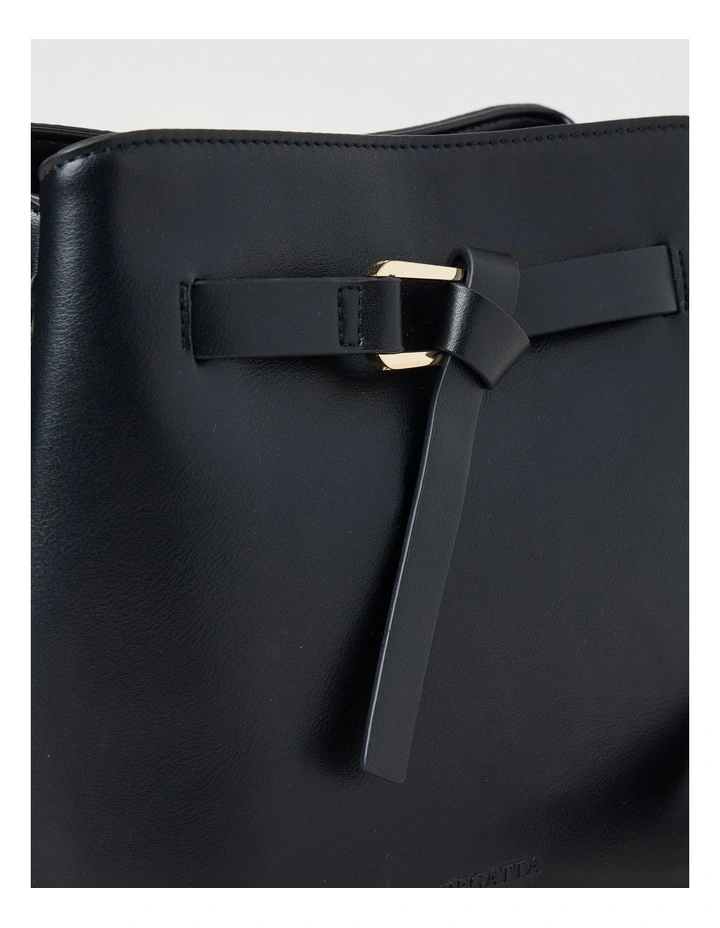 Hampton Crossbody Bag in Black image 5