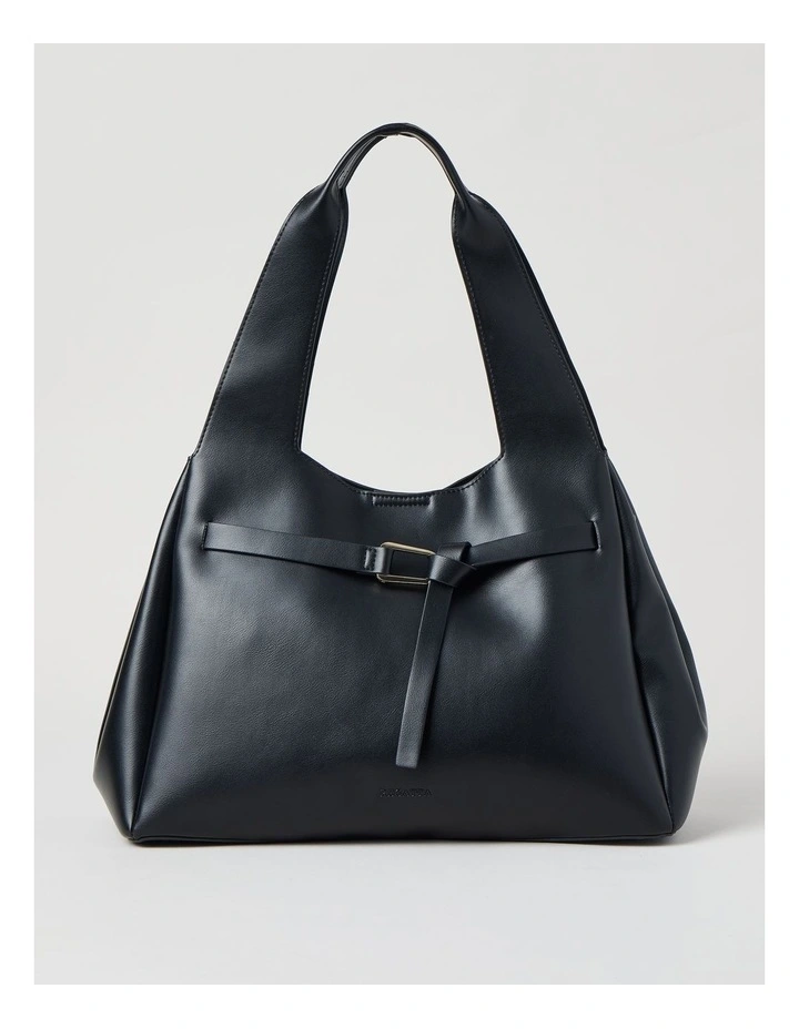 Hampton Shoulder Bag in Black image 1