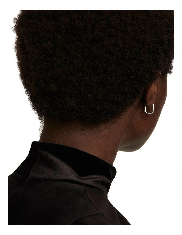 Nova Earrings in Silver image 4