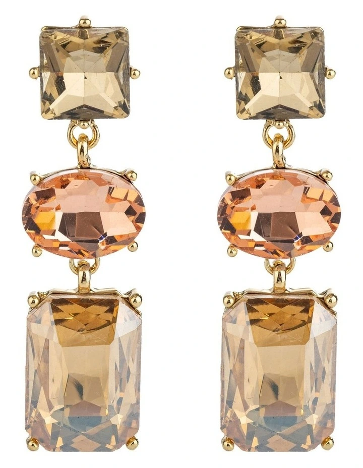 GJEC076M- Jewelled earrings image 1