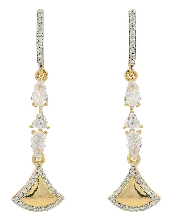 Chic Noel Fantasy Earrings in Gold image 1